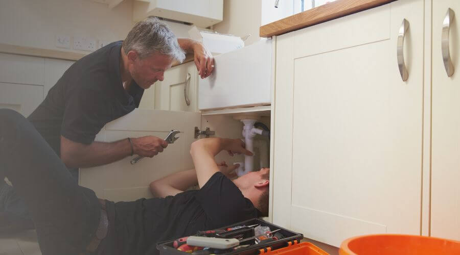 Professional burst pipe repair services in Gulston, KY